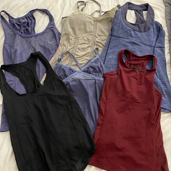 LULULEMON Tank Top Mystery Bundle, Power Y, Swiftly, Flowy 4 / 6 / 8 / 10 S / M - Picture 3 of 16